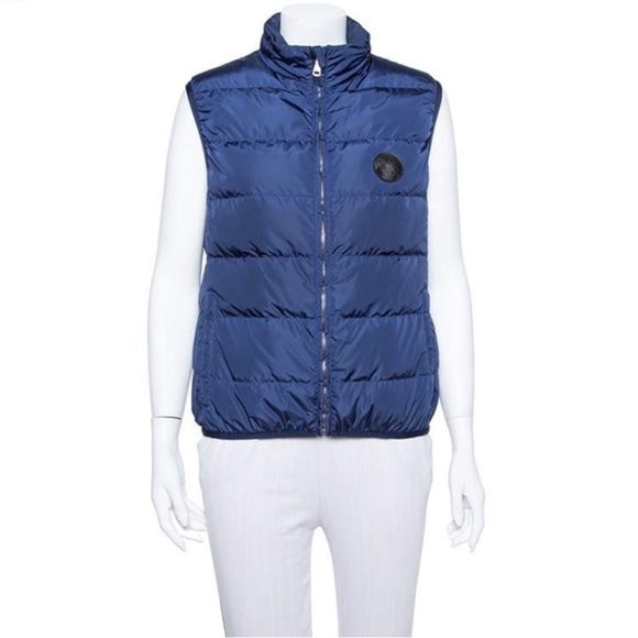 Gucci Other - Gucci Navy blue Quilted Vest jacket made Italia
